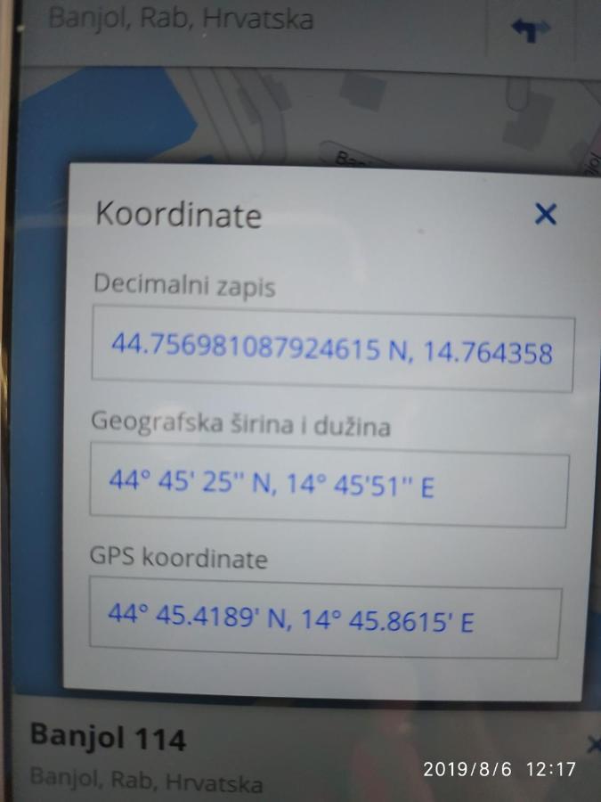 Apartmani Ivic Paka Rab Banjol 외부 사진